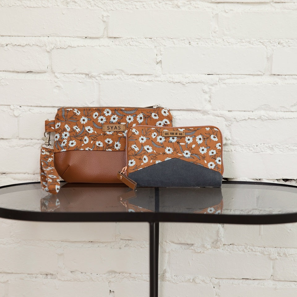 See you at Six - Camomile - Gabardine Twill - cashewbrown