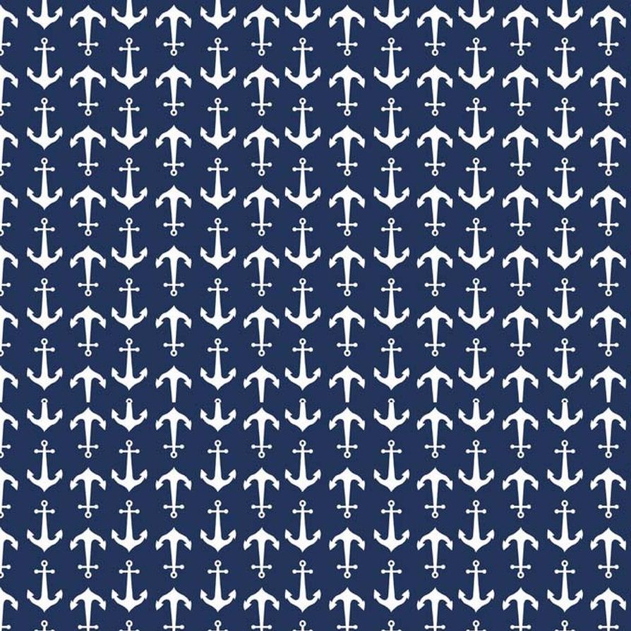 Riley Blake - Anker - navy