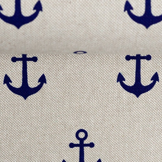Canvas / Dekostoff Emma mit Ankern