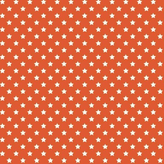 Makower - Polka Star - Sterne - hellrot