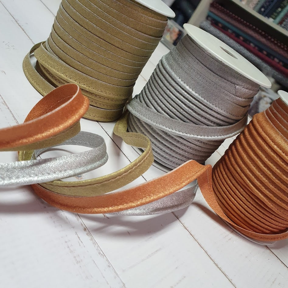 Paspelband 9mm - metallic