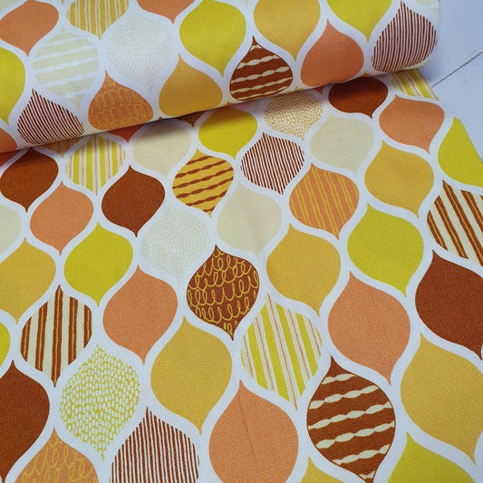 Cosmo Oxford Canvas - orange yellow