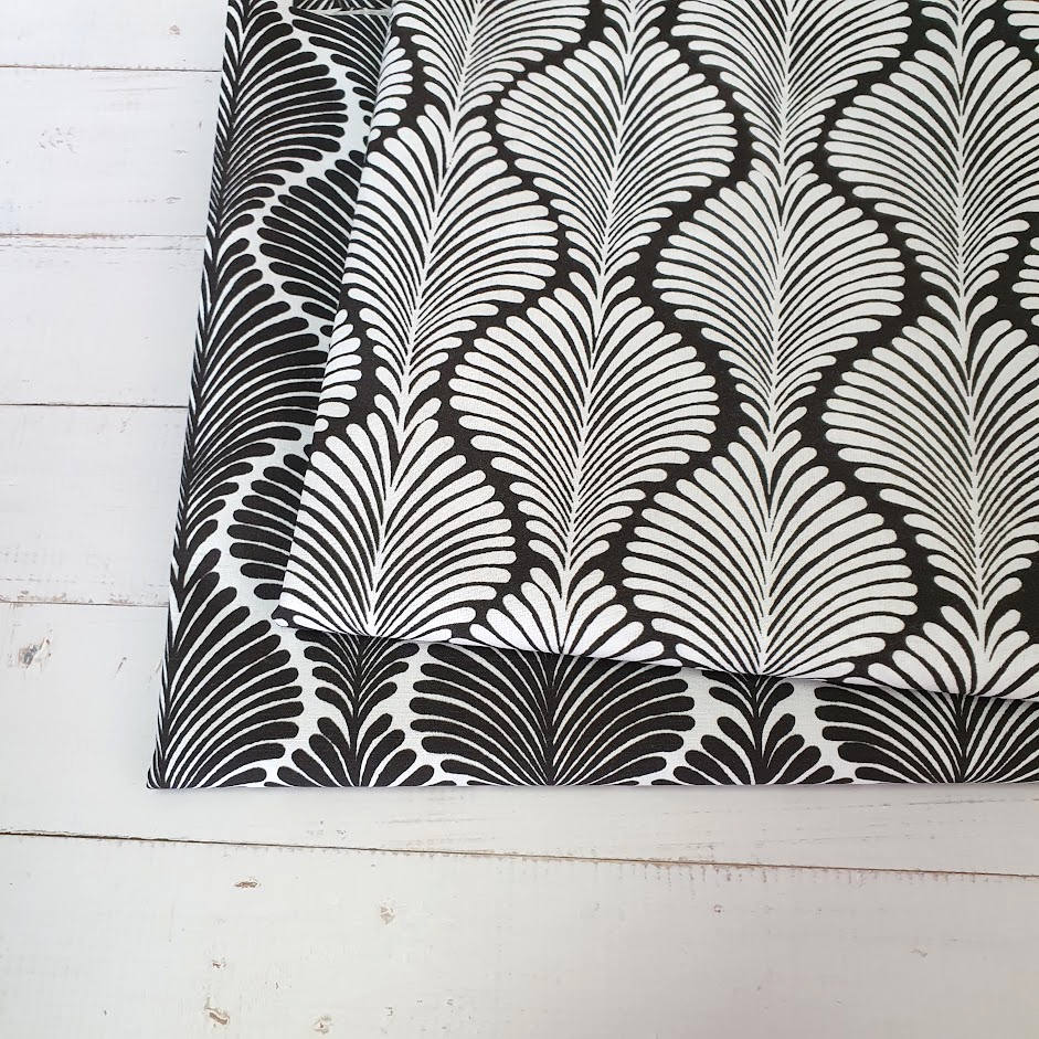 MYO Design - Light Canvas - Fächer schwarz-weiss
