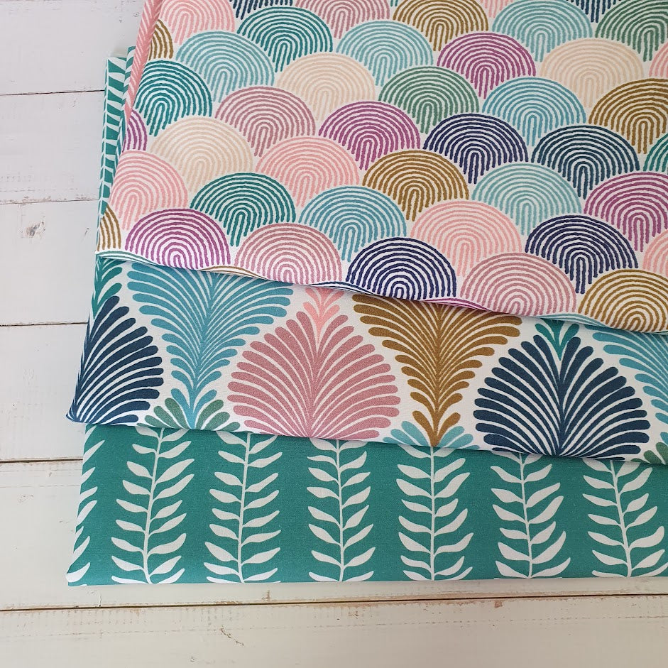 MYO Design - Light Canvas - Fächer mint-rose