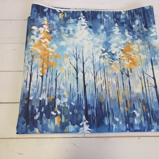 MYO Design - Twill Canvas - Blue Forest