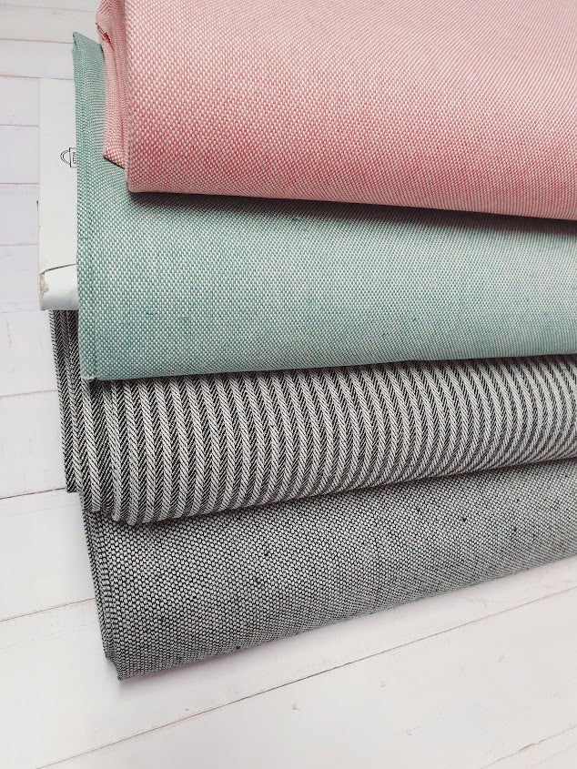 Hilco Uni Dobby Bobby Canvas - altrosa