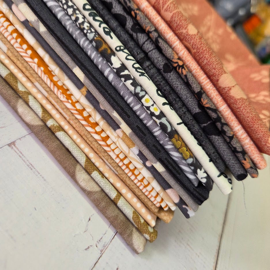 Fatquarter Bundle AbstrArt beige-terracotta