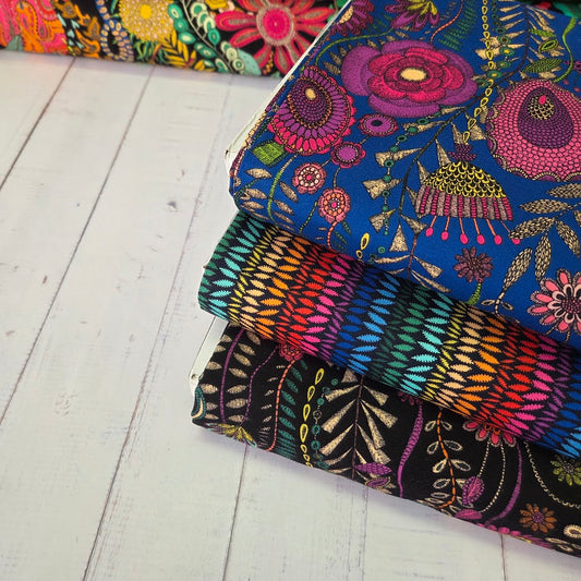 Windham Fabrics - Twilight - Windswept - black