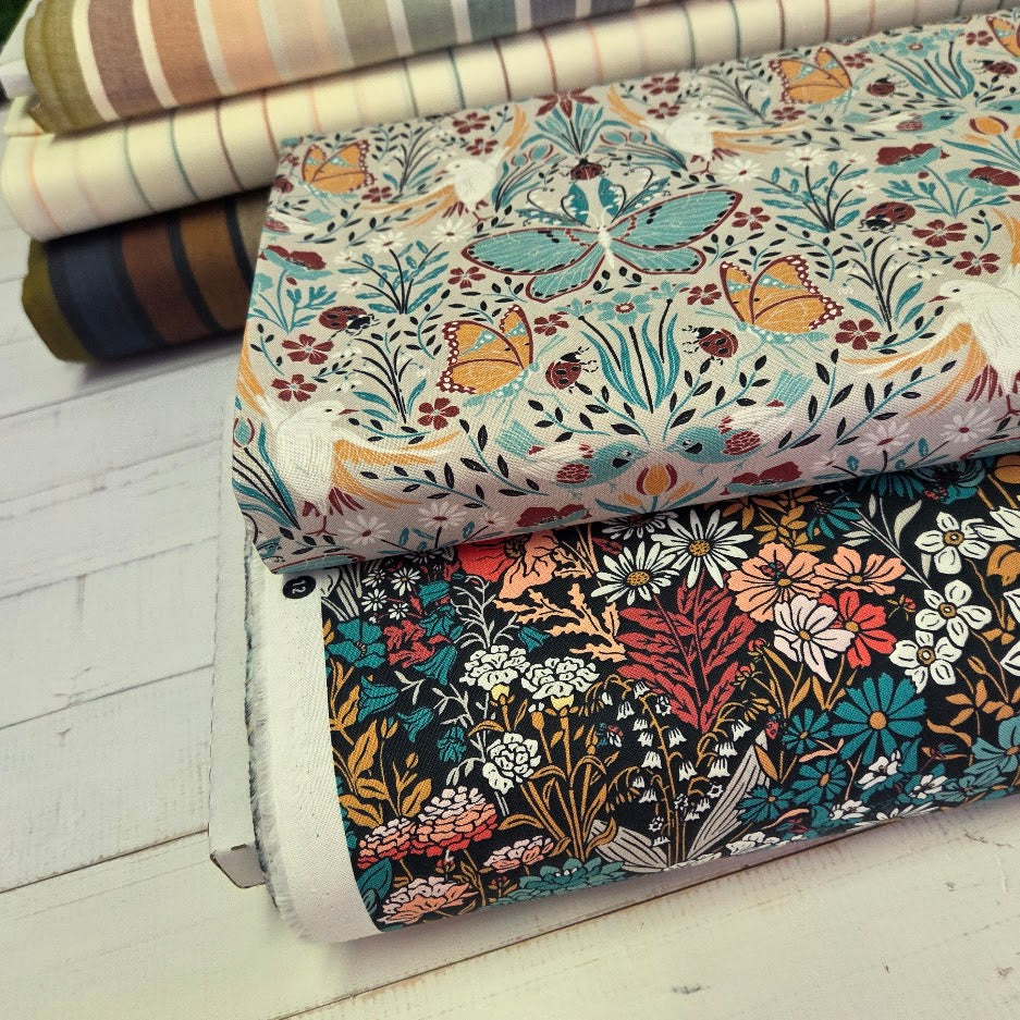 Cloud9 - Bio Baumwolle - Eventide - Garden - dark forest