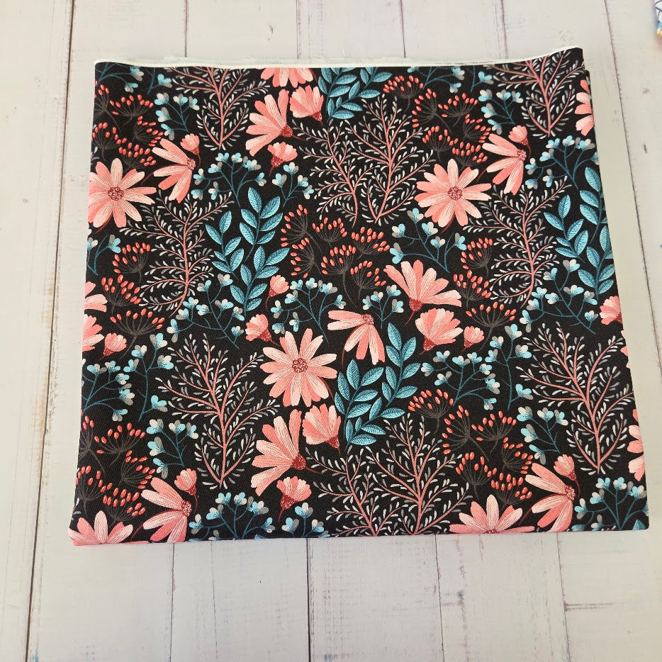 MYO Design - Twill Canvas - Spring is coming - black