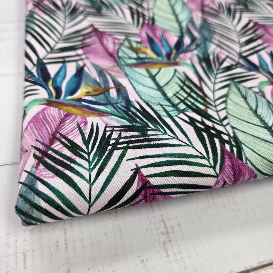 MYO Design - Twill Canvas - Bird-of-Paradise-Flowers