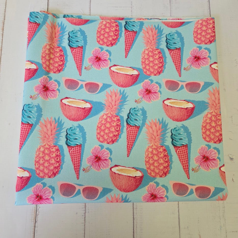 MYO Design - Twill Canvas - Summertime - Pina Colada