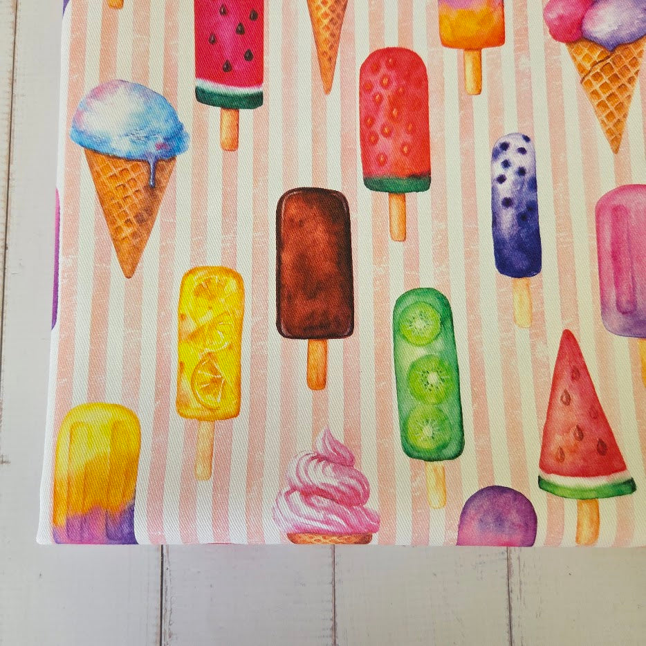 MYO Design - Twill Canvas - Summertime - Icecream