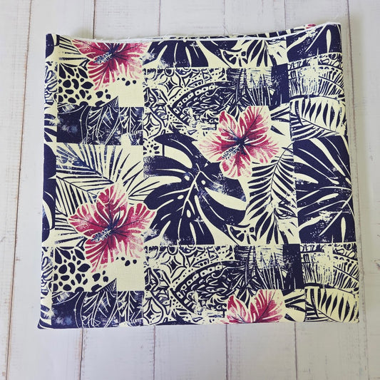 MYO Design - Twill Canvas - Aloha - Hibiskus