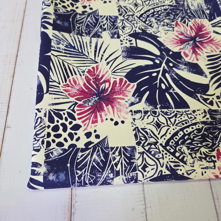 MYO Design - Twill Canvas - Aloha - Hibiskus