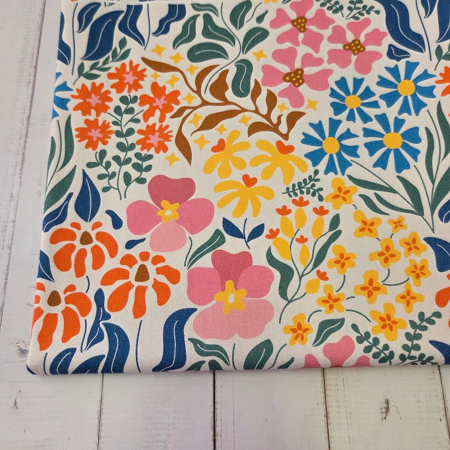 MYO Design - Twill Canvas - Botanical - multi