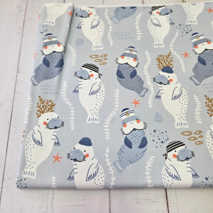 MYO Design - Twill Canvas - Walroß Ahoi