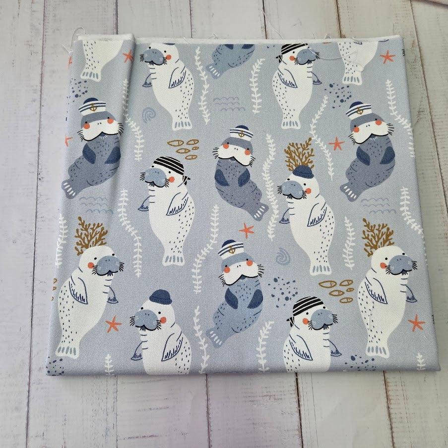 MYO Design - Twill Canvas - Walroß Ahoi