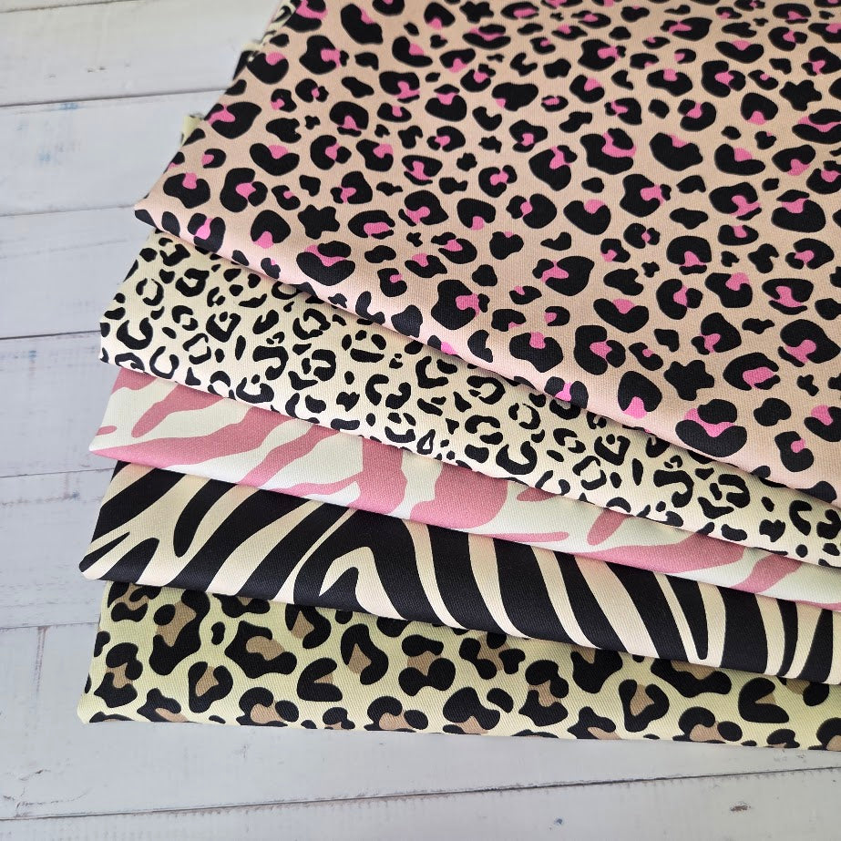 MYO Design - Twill Canvas - Leopard - beige-creme