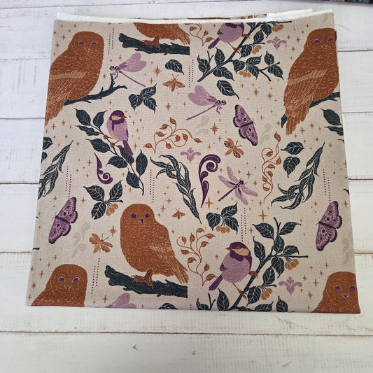 MYO Design - Twill Canvas - Stay Wild - Owls