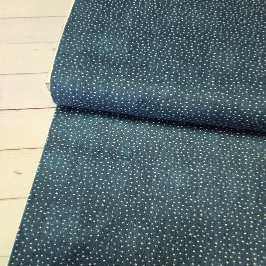 Windham Fabrics - Atlas Flannel - denimblau