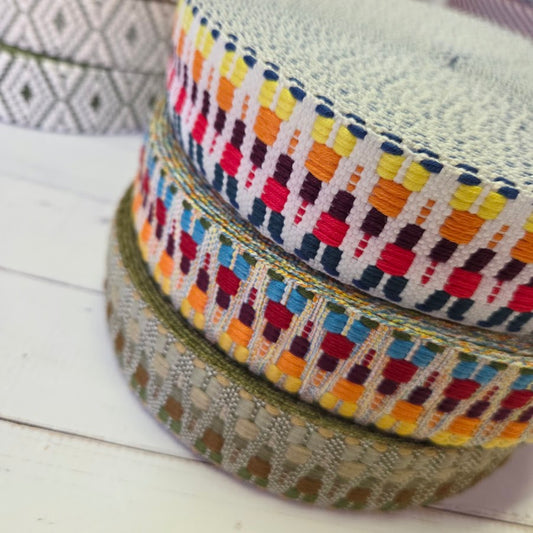 Ethno Gurtband - verschiedene Farben - 38mm