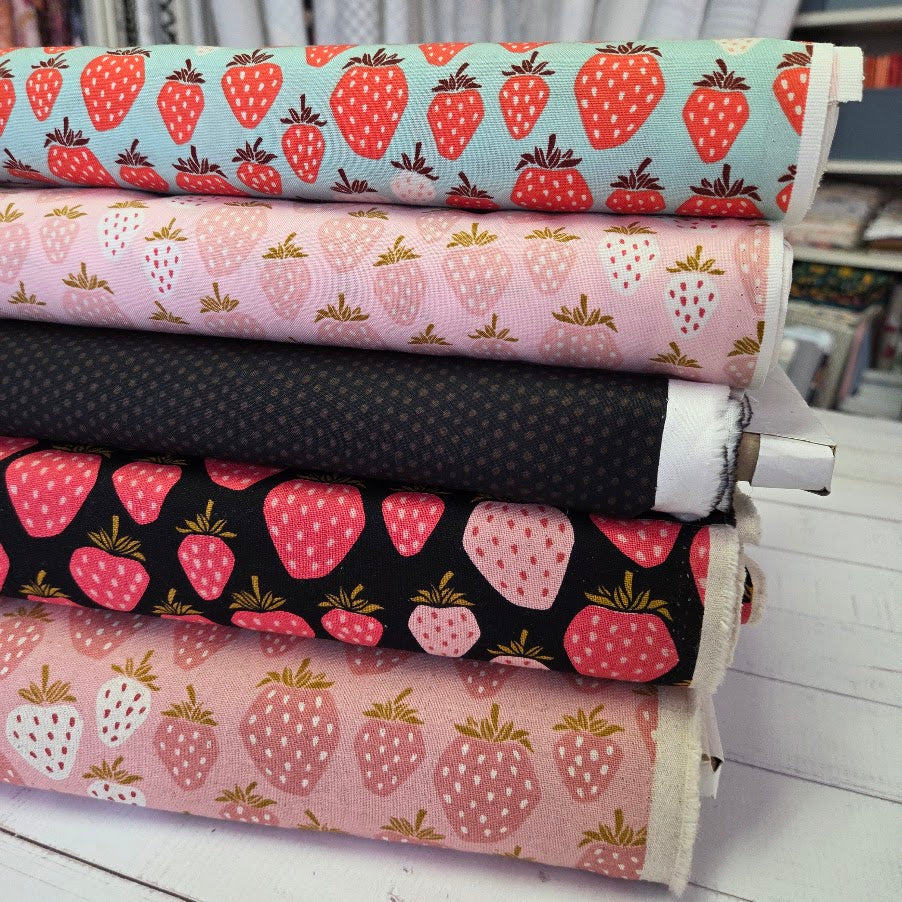 Cotton and Steel - Canvas - Under the appletree - Queen of Berries - After Midnight