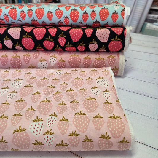 Cotton and Steel - Under the appletree - Queen of Berries - flush pink