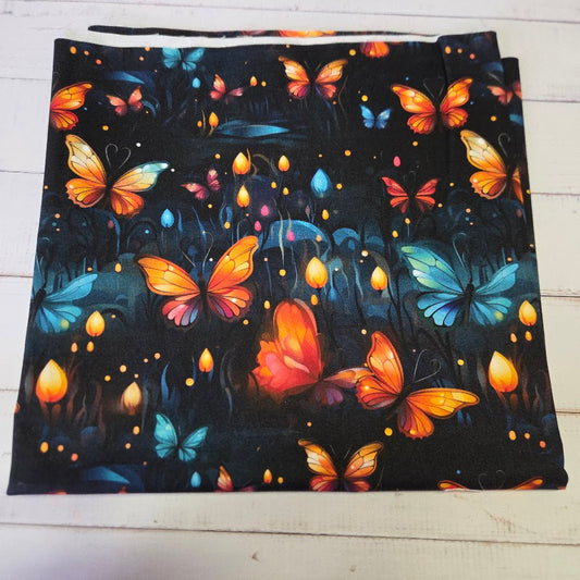 MYO Design - Twill Canvas - Rainbow Butterflies