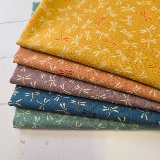 Fatquarter Set - Japanische Libellen