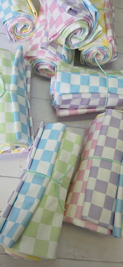 MYO Design - Twill Canvas - Pastell Checkered Quarter Paket