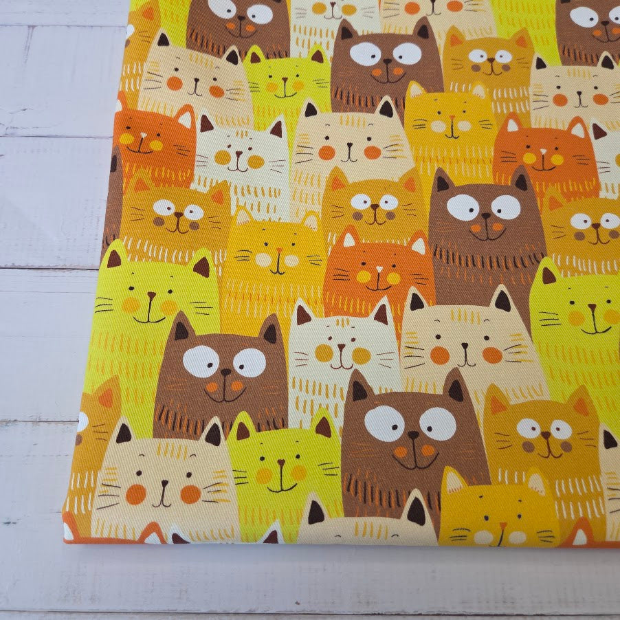 MYO Design - Twill Canvas - Yellow Katzen