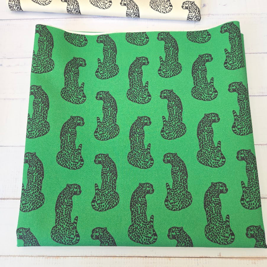 MYO Design - Twill Canvas - Cheetah grün