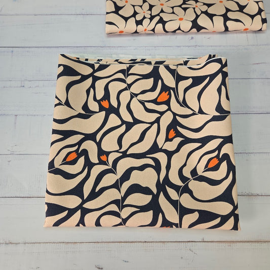 MYO Design - Twill Canvas - Matisse Style Flowers