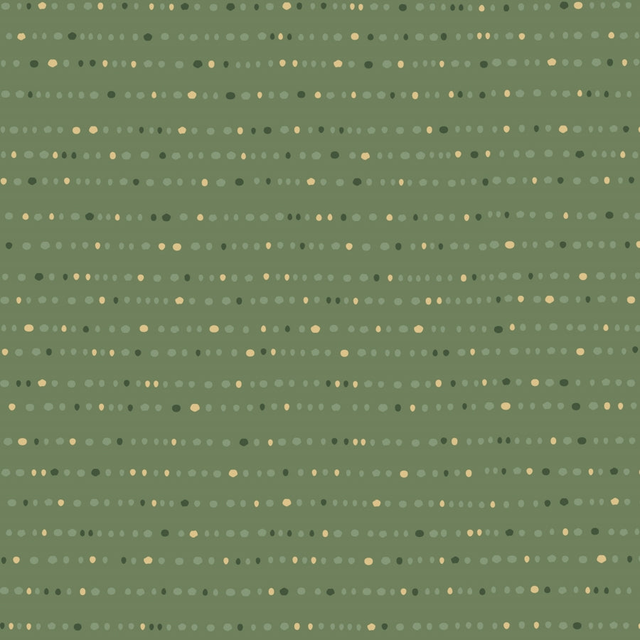 Cloud9 - Bio Baumwolle - Naturally Wild - Fireflies - green