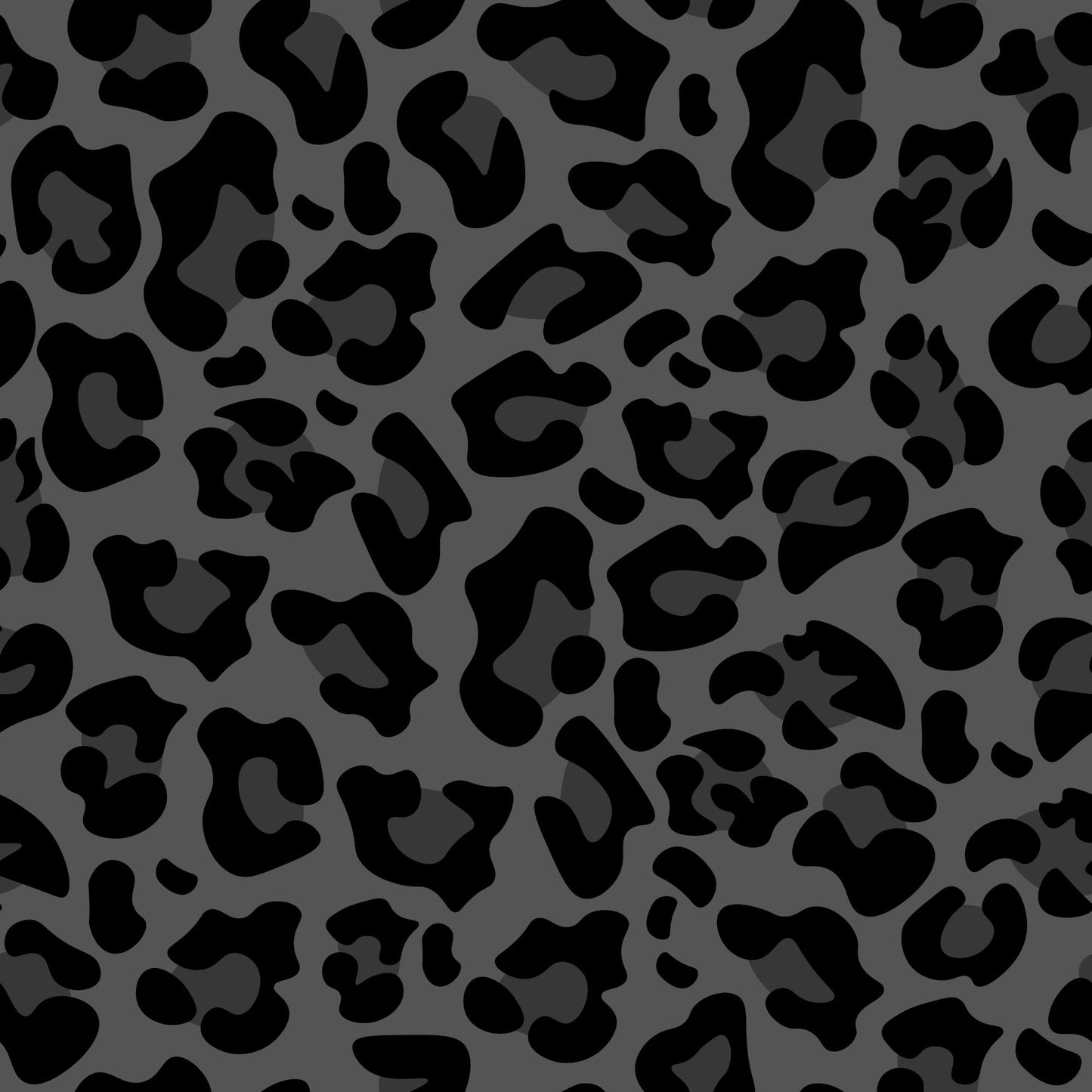Vorbestellung - Leopard - Twill Canvas - Natural + grey