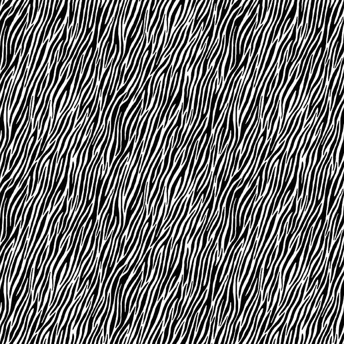 Makower - Around the World - Zebra white