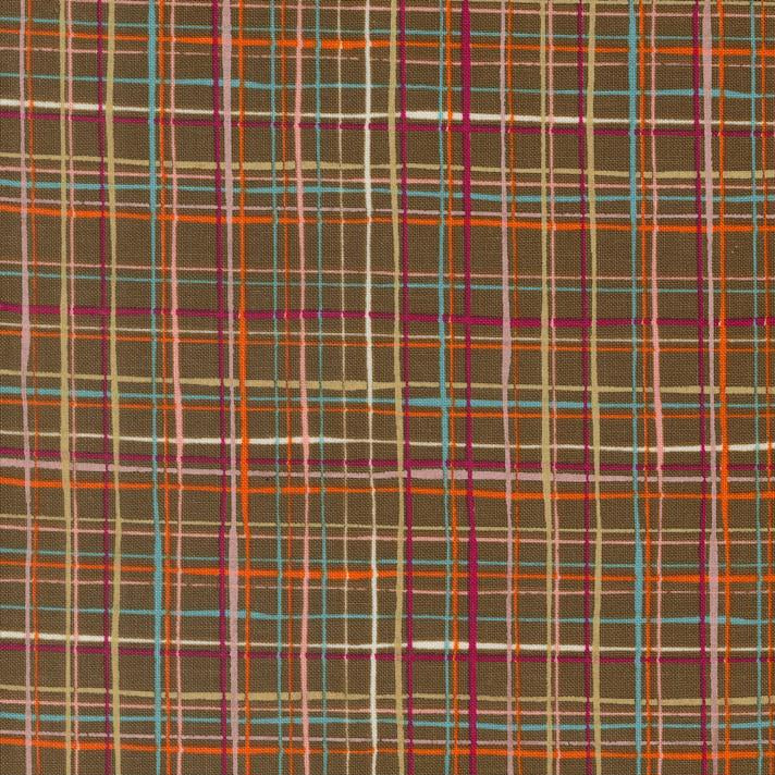 Moda - Things above - Lattice Lines - cocoa
