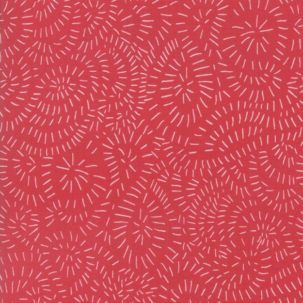 Moda - Bramble - Twists - red