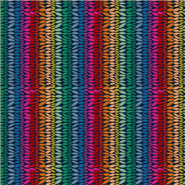 Windham Fabrics - Twilight - Razzle - rainbow