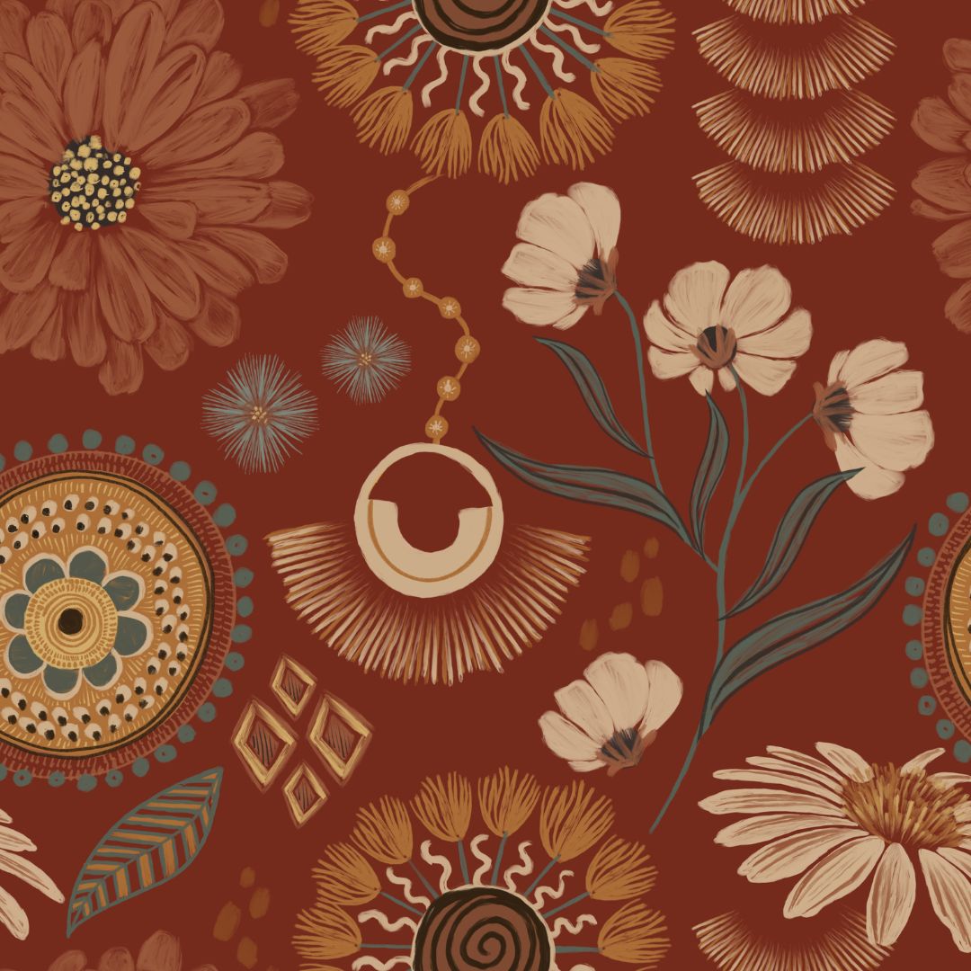 Vorbestellung: Boho - Twill Canvas in 7 Varianten