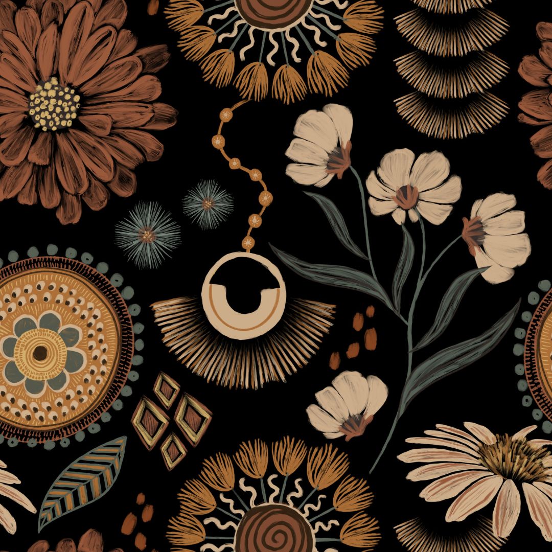 Vorbestellung: Boho - Twill Canvas in 7 Varianten