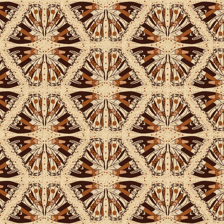 Cotton and Steel - Canvas - Scoutlake - Swallowtail - Reflection