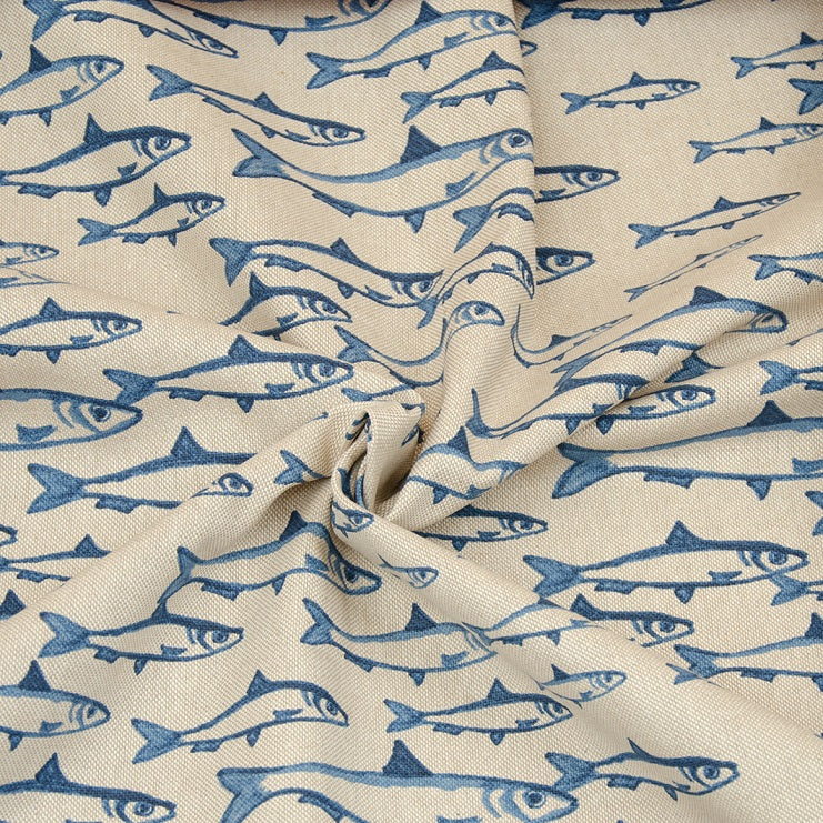 Hilco Dekostoff - On the Beach - Fische - navy