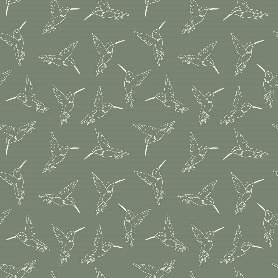 Studio e - Garden Party - Hummingbirds - sage