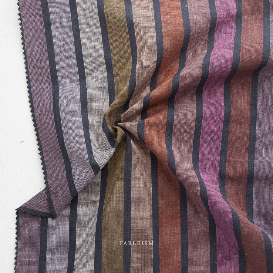 Fableism - Monarch Grove - Wings Stripe - dark fuchsia