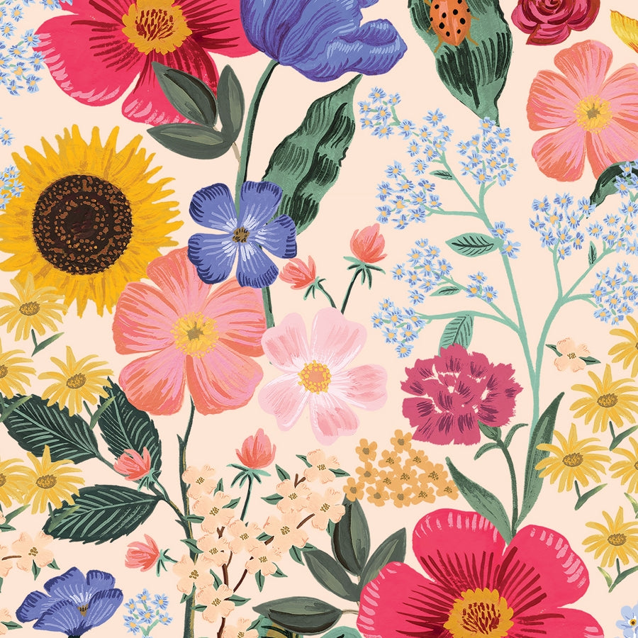 Cotton and Steel - Viskose Rayon - Curio Blossom, blush