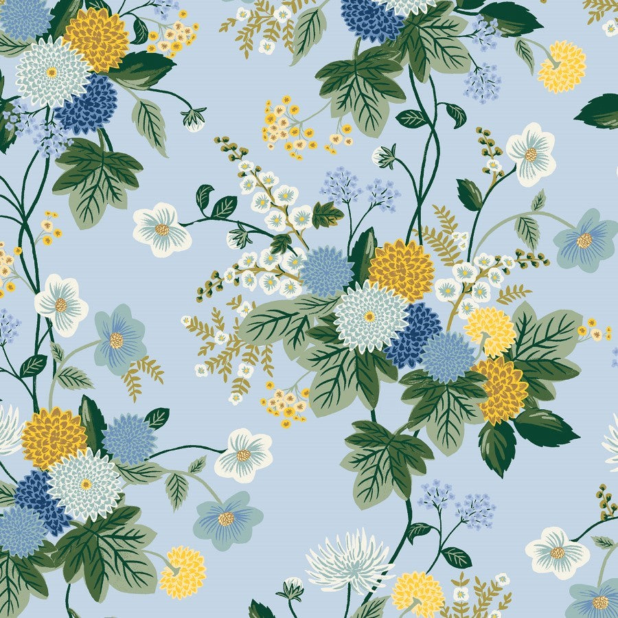 Cotton and Steel - Viskose Rayon - Dahlia, blue