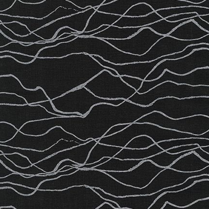 Robert Kaufman Canvas - Quarry Trail - Roots black