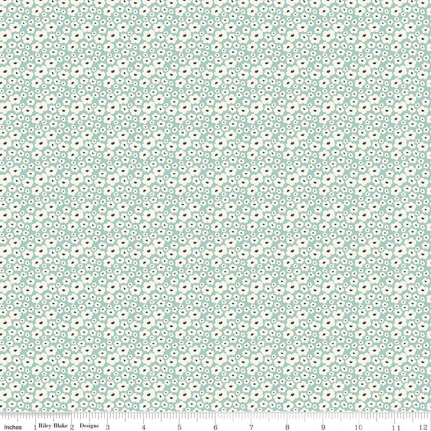 Riley Blake - Posy Garden - mint